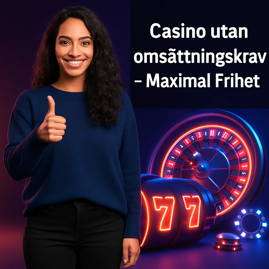 Casino utan omsättningskrav – Maximal Frihet